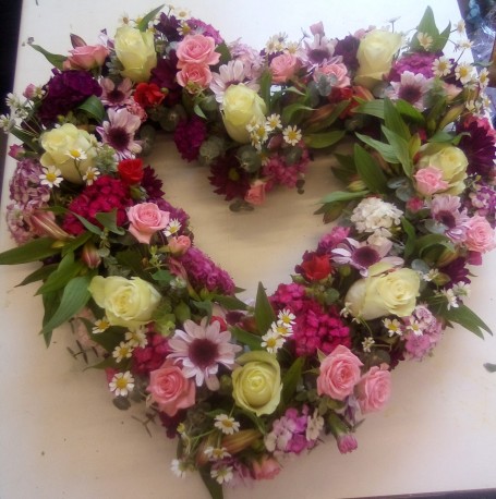 Pastel Heart Arrangement